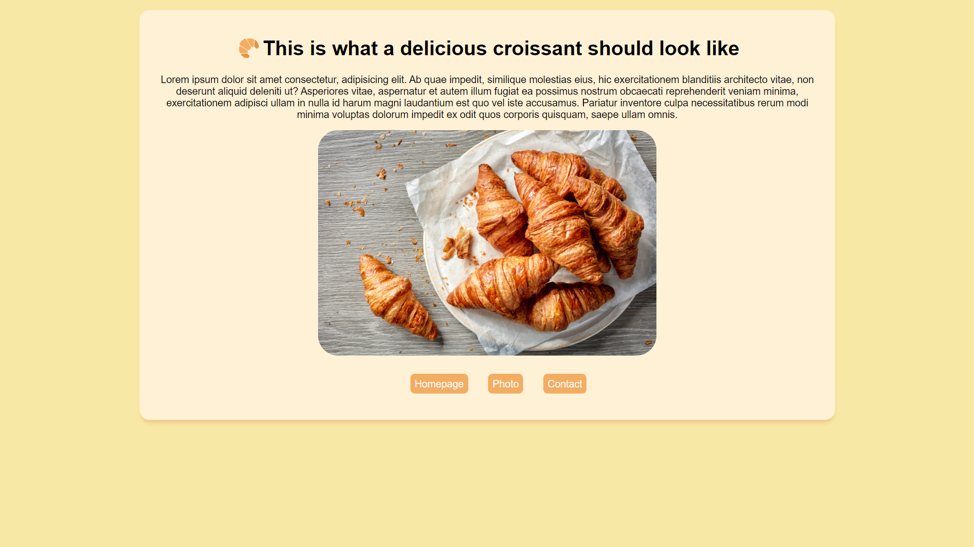 Croissant page